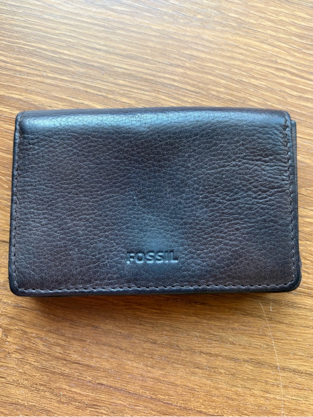 Fossil Brown Genuine Leather Wallet